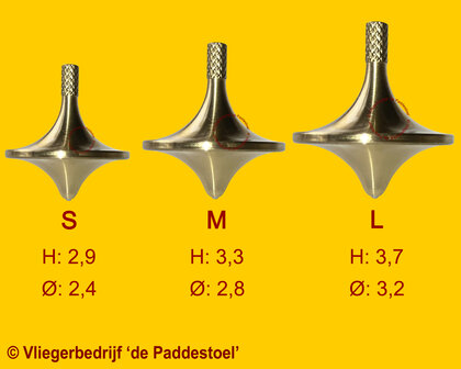 Top Flits Goud L Tol Metaal