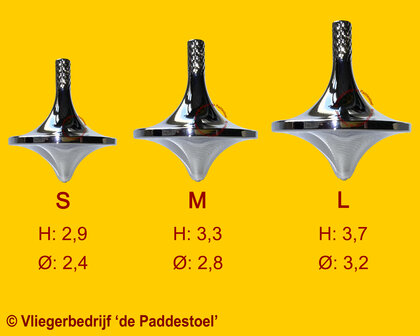 Top Flits Zilver L Tol Metaal