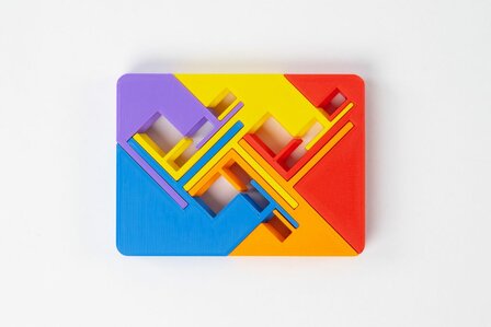 Recent Toys Zigguflat Puzzel - IQ Puzzel