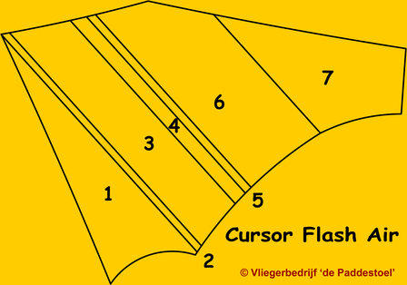 De Paddestoel Cursor Flash Air - eigen kleur combinatie