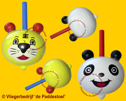 Beesies Panda en Tijger set van 2