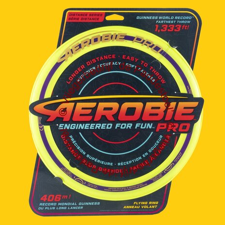 Aerobie Pro Frisbee Yellow