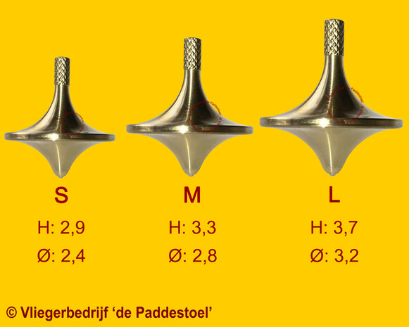 Top Flits Goud S Tol Metaal