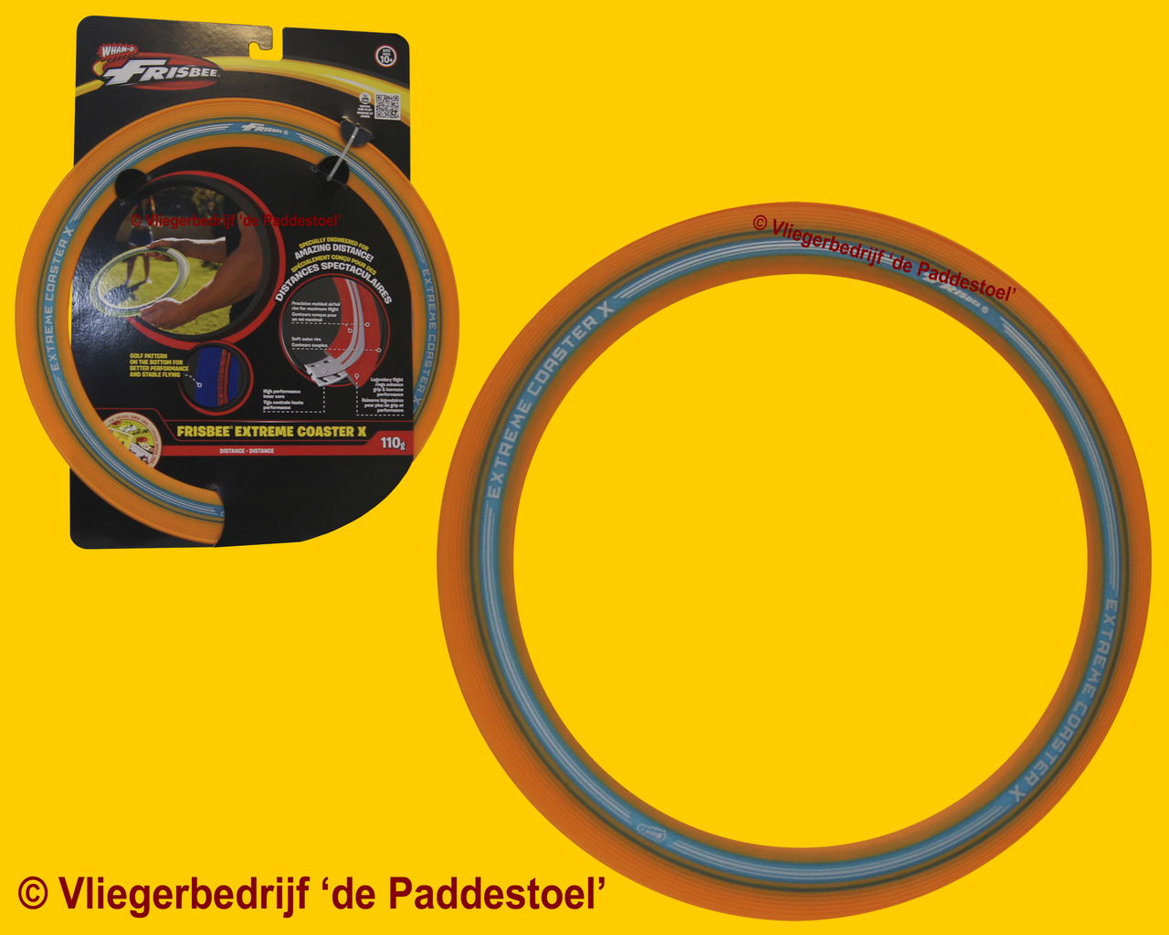 Wham O Extreme Coaster X Frisbee Vliegerbedrijf de Paddestoel